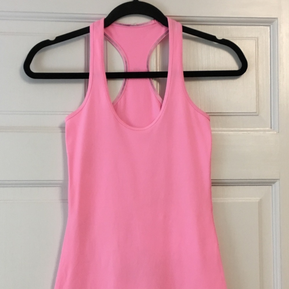 Lululemon racerback pink size 2